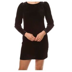 NWT Melloday‎ Black Velvet Cocktail Dress Size medium